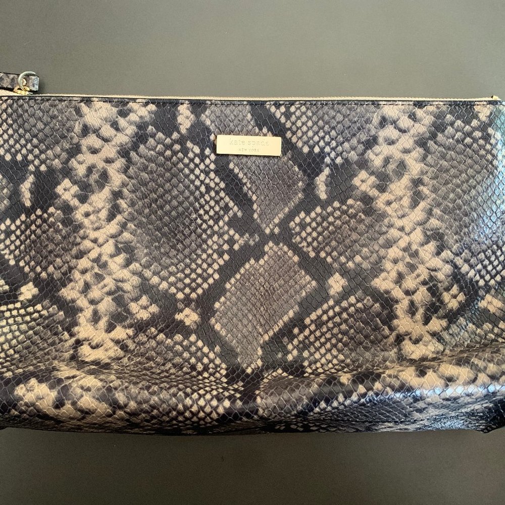 Kate Spade Snake Print Clutch